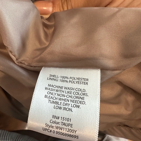 White Stag Women's Utility Jacket - Tan and Gray - Picture 4 of 6